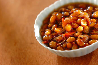 揚げ大豆の甘煮