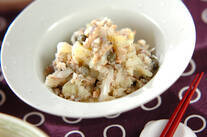 オイルサーディンのポテトサラダ