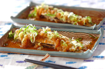 調味料２つ！サンマのおろし煮