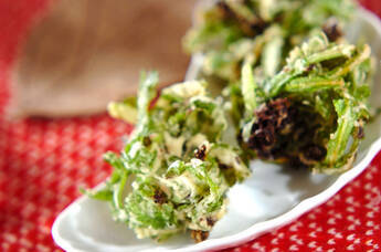 梅シソ入りかき揚げ