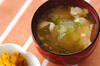 冬瓜のくずし豆腐スープの作り方の手順