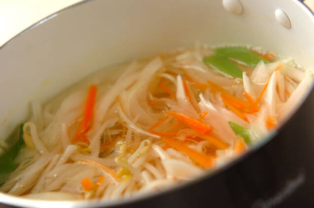 モヤシのヘルシー甘酢和えの作り方の手順6