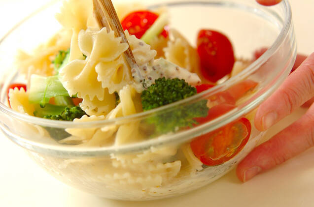 パスタサラダの作り方の手順3