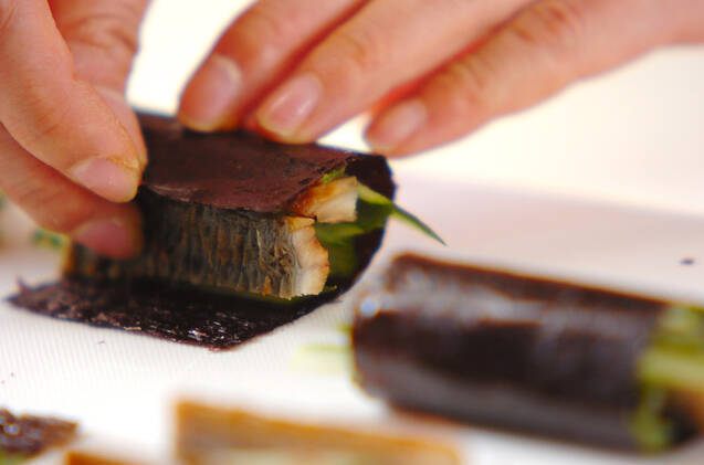 ウナキュウ巻きの作り方の手順4