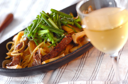 和風スパイシービーフソテーパスタ