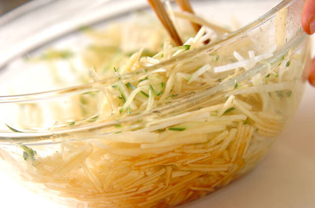 リンゴと大根のサラダの作り方の手順5