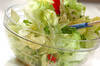 レタスのサラダの作り方の手順5