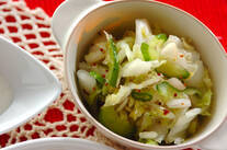 塩もみ白菜のマリネ