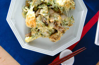 たたきゴボウチーズ焼き