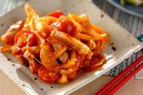 豚肉のチリソース炒め