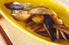 ナスの照り焼き