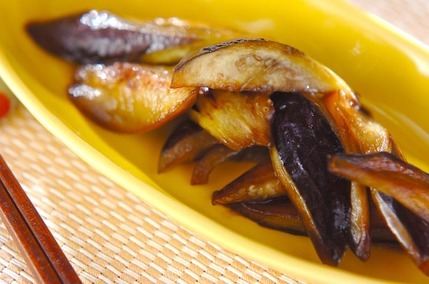ナスの照り焼き