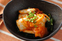 イカのピリ辛炒め