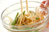 サヤインゲンの中華風和え物の作り方2