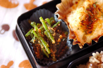 ホウレン草のゴマ和え