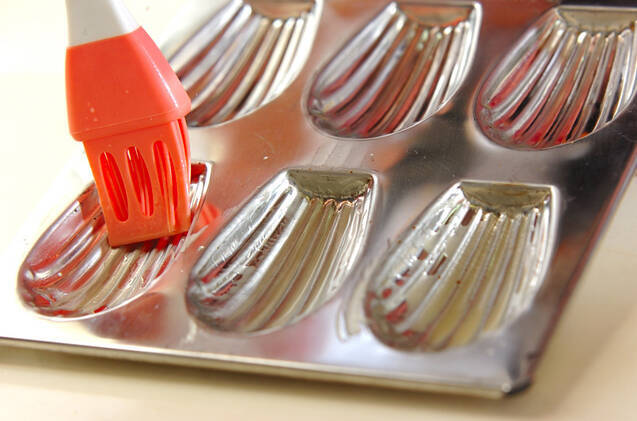 ハチミツのマドレーヌの作り方の手順3