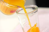 オレンジミルクジュースの作り方1