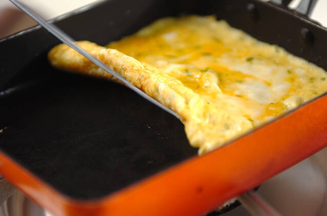 青のり卵焼きの作り方の手順2