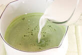 ぷるぷる抹茶あずきの作り方4