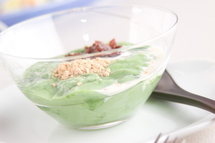 ぷるぷる抹茶あずき