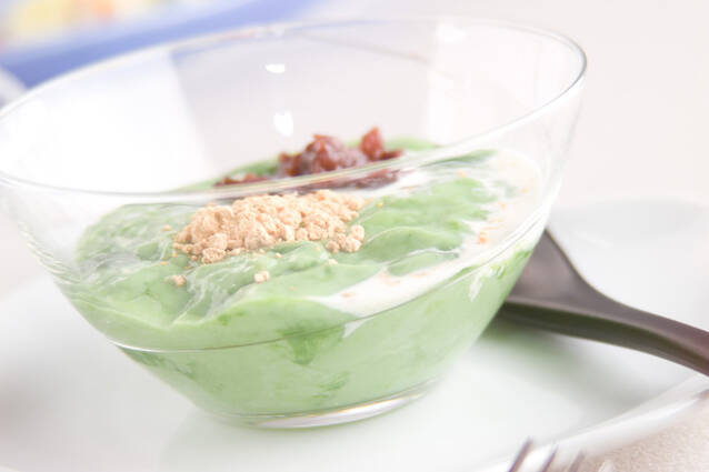 ぷるぷる抹茶あずき