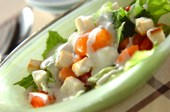 3. 簡単シーザーサラダ