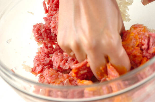 ランチタイムにロコモコ丼 お家で手軽にの作り方の手順4