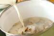 アサリの豆乳汁の作り方1