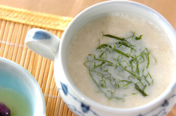 長芋の白いスープ
