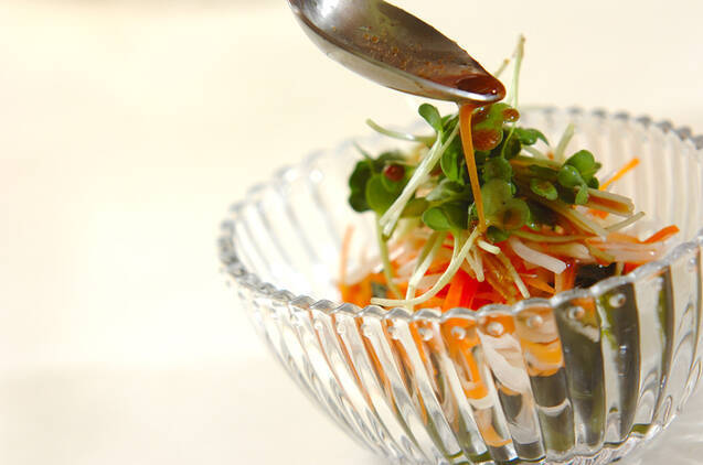 ワカメと大根のサラダの作り方の手順6