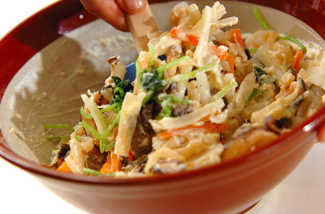 大根とニンジンの白和えの作り方の手順8