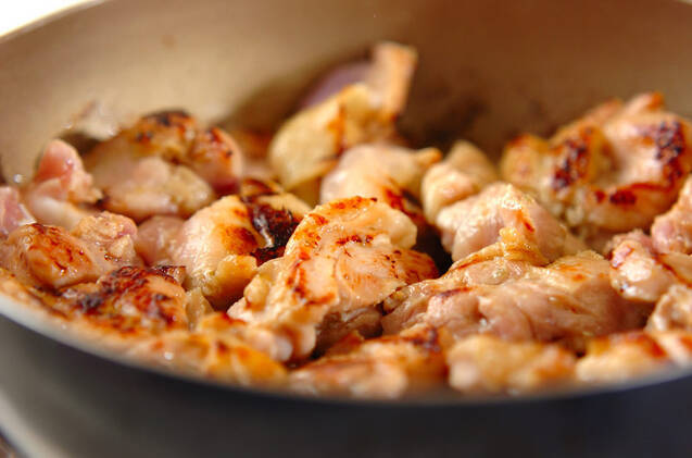鶏のユズ風味さっぱり丼の作り方の手順4