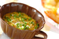 濃厚！ホタテ風味のコーンクリームスープ