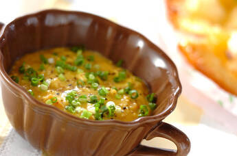 濃厚！ホタテ風味のコーンクリームスープ