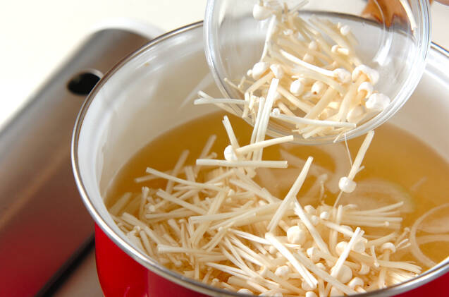 豆腐の梅みそ汁の作り方の手順6