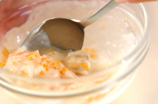 フルーツヨーグルトの作り方の手順2