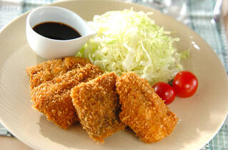アジのカレーフライ