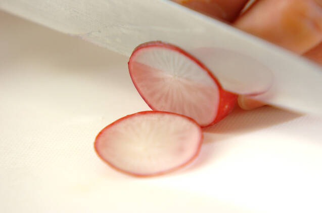 新玉ネギマリネとホタテの春のカルパッチョの作り方の手順2