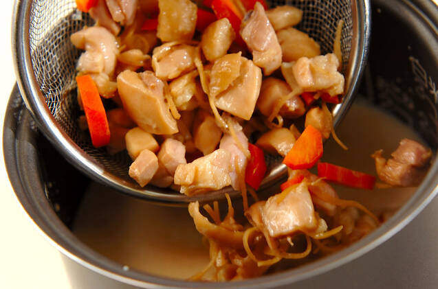 鶏肉の洋風炊き込みご飯の作り方の手順6