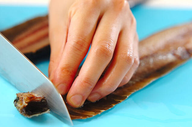 ニシンとナスの含め煮の作り方の手順1