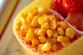 焼きトウモロコシのバターじょうゆ