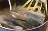 アジの煮付けの作り方の手順7