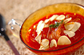 ガスパチョ風ところてん