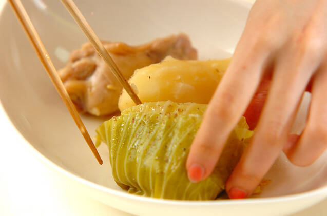 ゴロゴロ野菜のスープ煮の作り方の手順8