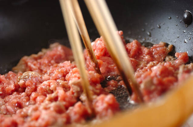 そぼろ卵とじの作り方の手順6