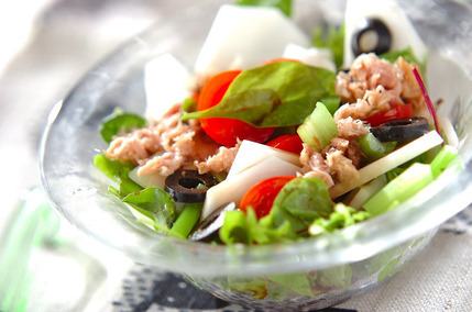 カブのバルサミコサラダ