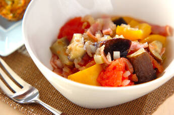 カラフル野菜の洋風煮