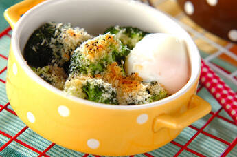 ブロッコリーのチーズ焼き