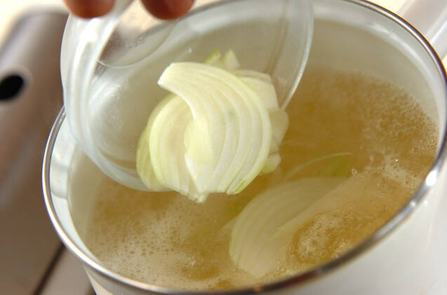 ゴマ風味のみそ汁の作り方の手順3