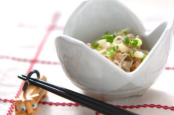 納豆のひとくち素麺